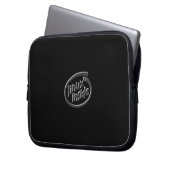 Linux innerhalb der Laptop-Hülse Laptopschutzhülle (Vorderseite Links)