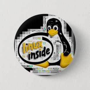 LINUX INNERHALB Tuxs das Linux-Pinguin-Logo Button