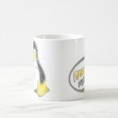 LINUX INNERHALB Tuxs das Linux-Pinguin-Logo Kaffeetasse (Mittel)