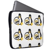 LINUX INNERHALB Tuxs das Linux-Pinguin-Logo Laptopschutzhülle (Vorne Rechts)