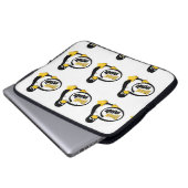 LINUX INNERHALB Tuxs das Linux-Pinguin-Logo Laptopschutzhülle (Vorne Knopf)