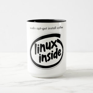 Linux inside - Sudo Coffee Tasse