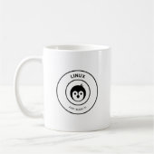 Linux ist benutzerfreundlich kaffeetasse (Links)