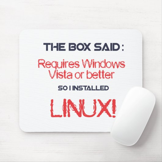 Linux ist besser mousepad (Mit Mouse)