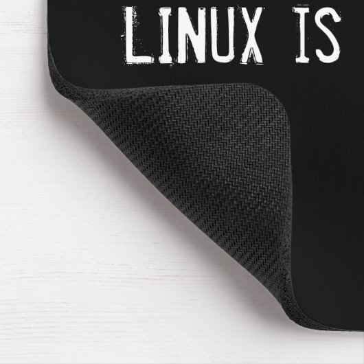 LINUX ist die Antwort Mousepad (Ecke)