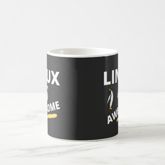 Linux ist phantastische Software Kaffeetasse (Mittel)