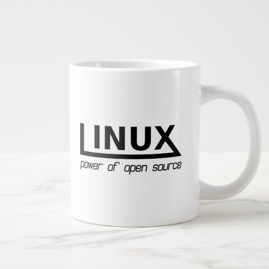 Linux Jumbo-Tasse (Rechts)