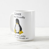 Linux Limited Edition Kaffeetasse (Vorderseite Links)