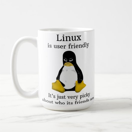 Linux Limited Edition Kaffeetasse (Links)