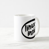 linux, linux, kaffeetasse (VorderseiteRechts)