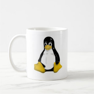 linux, linux, kaffeetasse