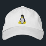 Linux-Logo mit Tux der Pinguin Bestickte Baseballkappe<br><div class="desc">Der kleine Pinguin namens Tux,  der zum Logo des Linux-Kernels geworden ist. Das ursprüngliche Design wurde von Larry Ewing entworfen,  der die Genehmigung zur freien Nutzung und Anpassung erteilte,  vorausgesetzt,  er wurde angerechnet. (siehe https://web.archive.org/web/20191001080512/https://isc.tamu.edu/~lewing/linux)</div>