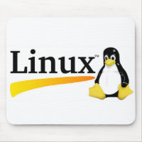 Linux-Logo mit Tux-Produkten