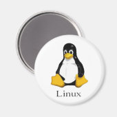 Linux Magnet (Vorderseite/Rückseite)