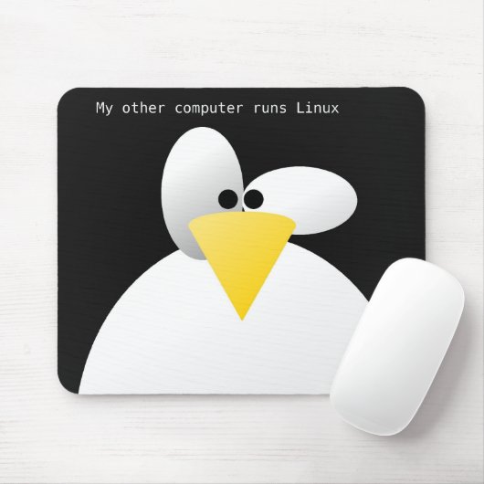 Linux Maus-Auflage 1 Mousepad (Mit Mouse)