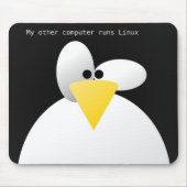 Linux Maus-Auflage 1 Mousepad (Vorne)