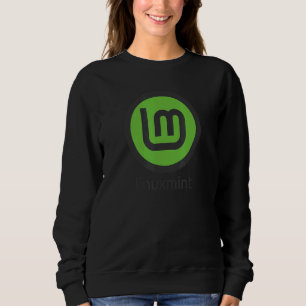 Linux Mint Betriebssystem Grün Debian Ubuntu So Sweatshirt