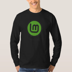 Linux Mint Betriebssystem Grün Debian Ubuntu So T-Shirt