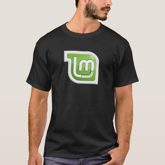 Linux - MINT Front- und Back-T - Shirt (Vorderseite)