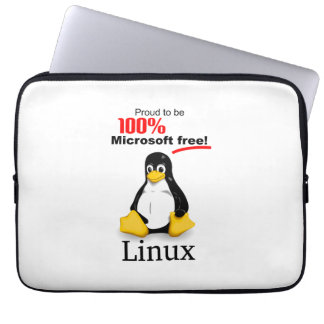 Linux Neopren-Laptop-Hülle 13" - Microsoft Frei Laptopschutzhülle