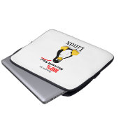 Linux Neopren Laptop Sleeve 13" - Microsoft Free (Vorne Knopf)