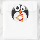 Linux Penguin Ubuntu Sticker (Tasche)