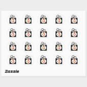 Linux Penguin Ubuntu Sticker (Blatt)