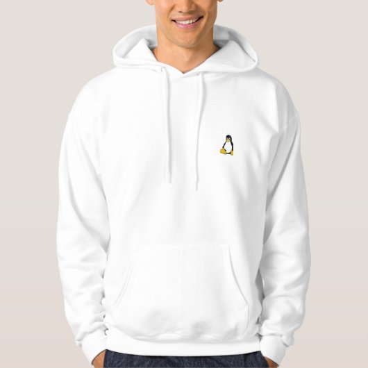Linux-Pinguin Hoodie (Vorderseite)