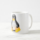 Linux-PinguinTux Kaffeetasse (VorderseiteRechts)