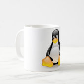 Linux-PinguinTux Kaffeetasse (Vorderseite Links)