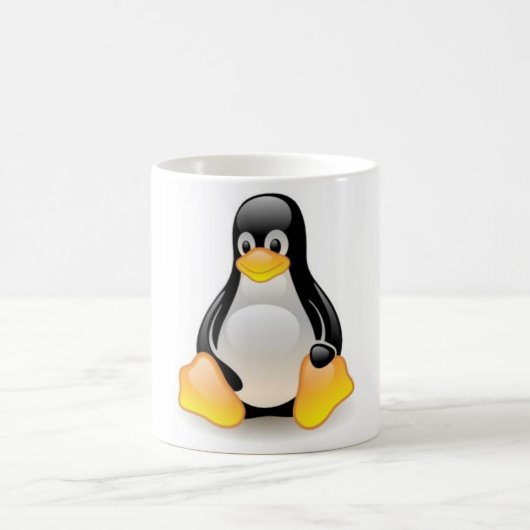 Linux-PinguinTux Kaffeetasse (Mittel)