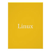 Linux Poster (Vorderseite)