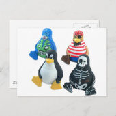 Linux Postkarte (Vorne/Hinten)