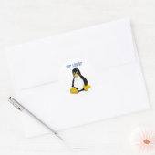 Linux Produkte & Designs! Runder Aufkleber (Umschlag)