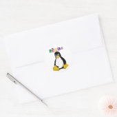 Linux Produkte & Designs! Runder Aufkleber (Umschlag)