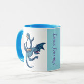 Linux Reise Tasse (Vorderseite Links)