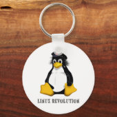 Linux-Revolution Schlüsselanhänger (Vorderseite)