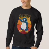 Linux Root Admin Cooler Penguin Informatik Nerd Pr Sweatshirt (Vorderseite)