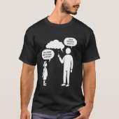 Linux-Server meist Cloud-Service-Computer IT-Fun T-Shirt (Vorderseite)