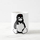Linux-Smoking Pinguin Che Kaffeetasse (Mittel)