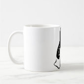 Linux-Smoking Pinguin Che Kaffeetasse (Links)