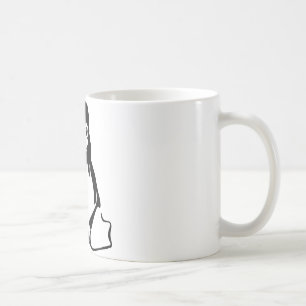 Linux-Smoking Pinguin Che Kaffeetasse