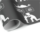 Linux Software Developer Computer Programmer Nerd Geschenkpapier (Rolleneckpunkt)