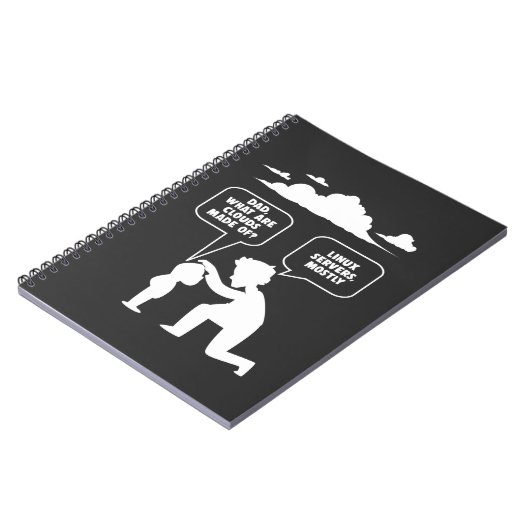 Linux Software Developer Computer Programmer Nerd Notizblock (Linke Seite)