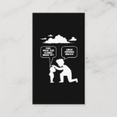 Linux Software Developer Computer Programmer Nerd Visitenkarte (Vorderseite)