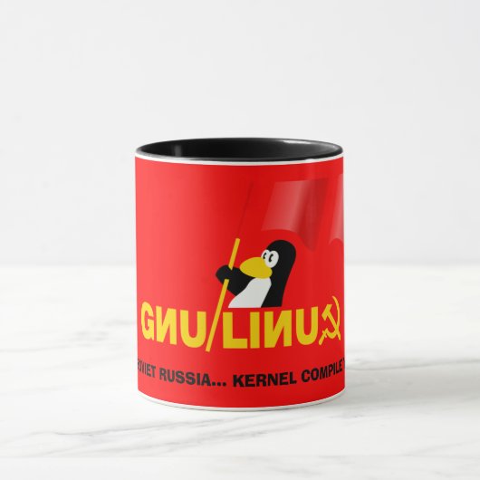 Linux-Sowjetkern Tasse (Zentrum)