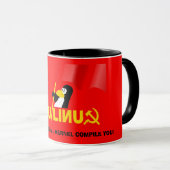Linux-Sowjetkern Tasse (VorderseiteRechts)