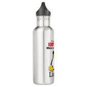 Linux Stainless Water Bottle - Microsoft Free Edelstahlflasche (Links)