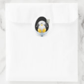 Linux-Sticker Runder Aufkleber (Tasche)