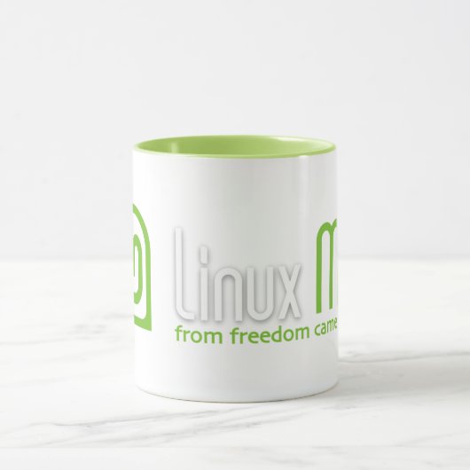 Linux-tadellose Kaffee-Tasse Tasse (Zentrum)